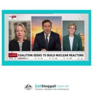 Zali Stegall Instagram - The Coalition’s 4 page blurb is not an energy policy. 

There are no details, no costings, no timelines, no process for community consultation and no information regarding energy output. The Coalition will do anything to sabotage and disrupt the transition to clean renewable energy and keep coal and gas firing! They are still denying the threat of climate change and delaying action.