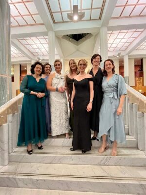 Zali Stegall Instagram - Heading to the #midwinterball2024 ✨
@mon4kooyong @allegra.spender @kyleatink @zoedaniel @katechaneymp @drsophie4mackellar
#auspol