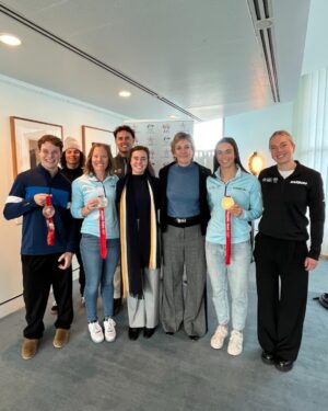 Zali Stegall Instagram - With Olympic fever building in the lead up to the Paris Games it was wonderful hosting some of Australia’s top Winter Olympic Athletes in Parliament today to showcase their impressive achievements on the international sporting stage. 

Behind the spectacular speed, precision and skills of events like moguls, luge, skeleton, snowboarding, park and pipe are hours and hours of hard work and dedication. 

Thanks to the Parliamentary friends of Olympics and Paralympic Movements for co-hosting and to Sport Australia, @theais_ @snowaust and @owiaus for joining us at the event. 

Wishing these inspiring athletes the very best in competition and training, I’m sure we’ll be seeing many of them represent Australia at the Milan 2026 Winter Olympic Games. 

#olympics #Paris2024 #milano2026 #winterolympics

@britt_mogul_cox @valentinoguseli _ @bentudhope @mia.clift @jakara.anthony @pinkshortshula @jac_narracott