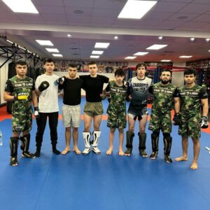 Zarrukh Adashev Instagram - Great Saturday sparring sessions with my brothers.
So happy and proud to see that they r leveling up everyday as a fighter,man and person ❤️ 
Some of them r missing in the picture because of their laziness 😂 they said they will train online in their dreams 🤣 #thelion#team#family#brothers
