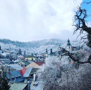 Zdenka Predná Instagram - Ach! Toto mesto nádherné!❄️❄️❄️ 

#banskastiavnica