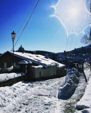Zdenka Predná Instagram - Zima v Štiavnici 🤍❄️