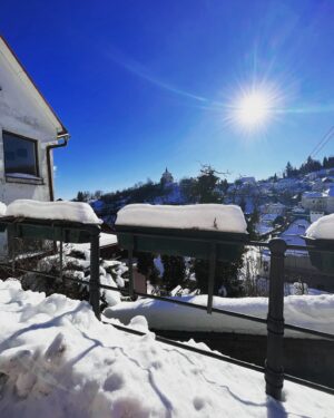 Zdenka Predná Instagram - Zima v Štiavnici 🤍❄️
