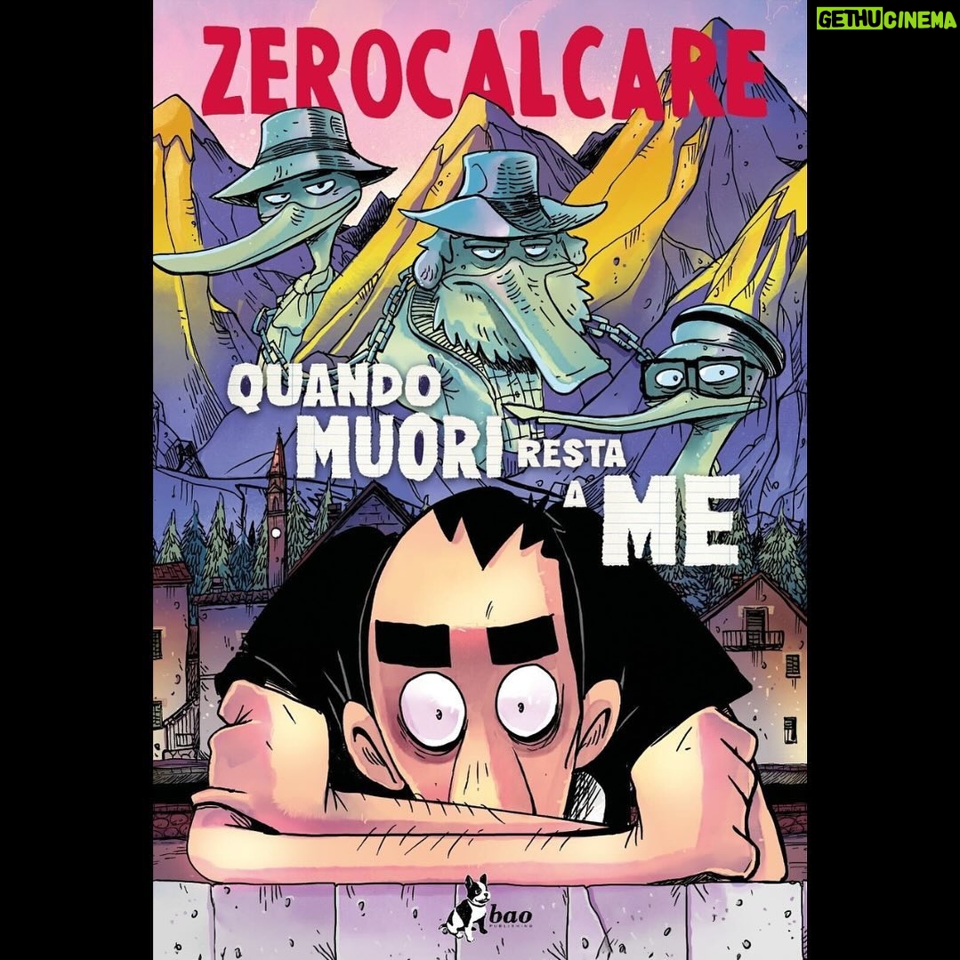 Zerocalcare - 87.5K Likes - Questo è un post congiunto. Questo è il messaggio di BAO:
Il 7 maggio esce QUANDO MUORI RESTA A ME, il nuovo fumetto inedito di @zerocalcare.
304 pagine dense di emozioni, una storia profondamente sentita, scritta e disegnata in modo davvero spettacolare.
Potete preordinarlo nella vostra fumetteria e libreria di fiducia e presso le librerie online da oggi In contemporanea, come sempre su @storytel.it, uscirà l'audiolibro, letto dallo stesso Zerocalcare e da @nerimarcoreofficial.
Manca meno di un mese all’uscita!
(Sì, lo porteremo on the road, ma di questo vi parliamo tra qualche giorno.)
E questo è il messaggio di Zerocalcare:
C’ho l’ansia.
#baopublishing #baotiful #bao #zerocalcare #quandomuorirestaaame
