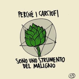 Zerocalcare Instagram - Siccome ho fatto le analisi ed erano quelle di un panda anziano mi hanno levato carne ova latte pasta e devo mangiare un botto di verdura, cerco di usare quest'esperienza per aiutare e mettere in guardia il prossimo.