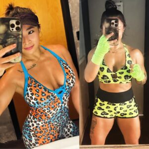 Zhao Xia Instagram - Wonderful Thursday ,9 AM CrossFit ,12 PM kickboxing. Do you like my new workout outfit?🤭 
.
.
.
.
.
.
.
. #workout #crossFit #kickboxing #muaythai #wod #workhard #outfit #workoutoutfit #mood #goodday #getfit #healthylifestyle #gym #training #getstrong #lifeisgood