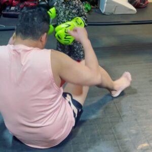 Zheng Qing Yu Instagram - Life is going on…
w/ my big boy. 🥊 (1y11m)

再次reminding🥊: Exercise is good for your health. 
提醒大家：運動有益身心健康。

My all time fav gym n thx for taking care of us. 🥰@ngumuaythaifitness