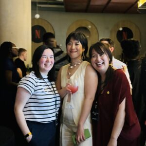 Zing Tsjeng Instagram - Feel SO fortunate to have been invited to host the UK launch of 3 Body Problem, a big mind-bending piece of sci-fi telly that also features some of the finest ESEA acting talent around. Thank you to @milkteafilms @netflixuk and the most all-star panel I’ve ever moderated: Benedict Wong, Jess Hong, Zine Tseng, Liam Cunningham, John Bradley, Eiza Gonzalez, Alex Sharp and Sir Jonathan Pryce, who doesn't have IG because he's far too classy for that.

Also I'd like to apologise to the very lovely Oxford physicist I met for running off to take "the floor is lava" selfies in the immersive room, thereby ruining all the intellectual cred I gained by telling the audience I read the trilogy in three days – but hey, a girl's gotta do what a girl's gotta do.

Anyway, tell me what you think of the show and your #3BP ~theories for where it’s going next 👁️✧˖ °🚀*ੈ.๋࣭ ⭑ ⸝⸝🪐༘⋆💫