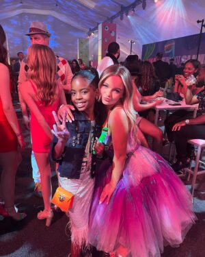 Zion Broadnax Instagram - @pressley @jordanmatter @jahzirbruno @gabriellenevaeh @benoftheweek @treymakai #nickolodeonkidchoiceaward #zionbroadnax I had a BLAST at the Nickelodeon kid choice award !  Can’t wait to come back  next year!!!! 😁 #nickelodeonkidschoiceawards2023