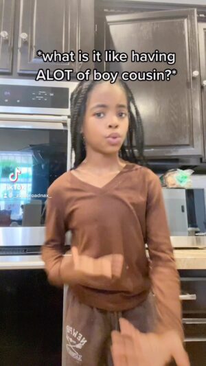 Zion Broadnax Instagram - This is what it’s like 😭✌️ #zionbroadnax #fyp #boy #cousin