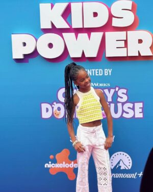 Zion Broadnax Instagram - Thank you @hollywoodreporter for the invite. I HAD A GREAT TIME!!! And teenage kracken movie was sooooi good ! @hollywoodreporter 
Dreamworks: @dreamworksjr
Nickelodeon: @nickelodeon
Alex’s Lemonade: @alexslemonade
Comfort Cases: @comfortcases
Hokey Pokey: @hokeypokeyla 
Kidz Bop: @kidzbop
Little Kitchen Academy: @lkalawestfieldcenturycity
Pure Water: @purelifeus 
Sugarfina: @sugarfina
Hashta#dsPower
#GabbysDollhouse
#TeenageKrakenMovie #momalto #zionbroadnax #transformersearthspark #purplecarpet