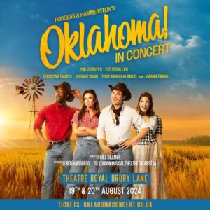Zizi Strallen Instagram - You know, everything’s up to date in Kansas City - and now so in London, too! 🤠 😎 

Rodgers & Hammerstein’s Oklahoma! in Concert will meet audiences at Theatre Royal Drury Lane on 19 & 20 August! Tickets are now on sale for this wild ride!