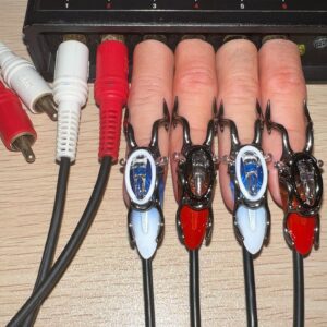 doooo Instagram - Nails for finger RCA connectors by @tomonyan55
