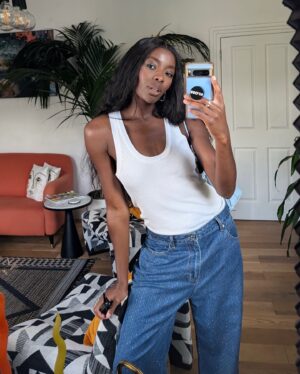 AJ Odudu Instagram - As always, I’ve been having fun! 💃🏿✨