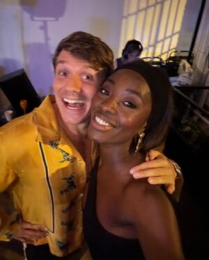 AJ Odudu Instagram - As always, I’ve been having fun! 💃🏿✨