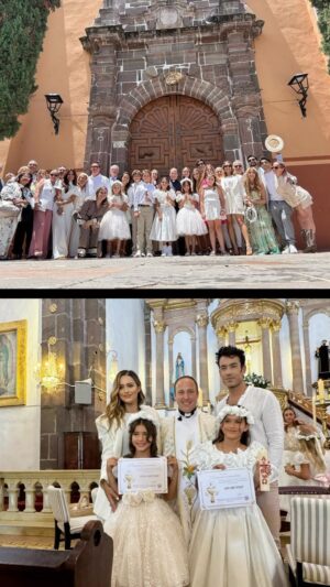 Aarón Díaz Instagram - 🕊️💫 Momento lleno de bendiciones gracias a Dios! @aarondiaz 
@lisandroscarabino 🕊️ @realgirlstv