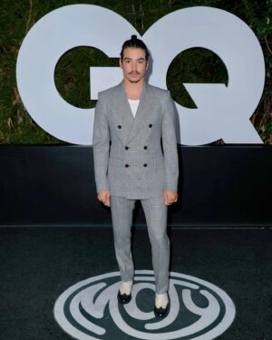 Aaron Dominguez Instagram - GQ Men Of The Year Party 2022 

Styling: @avoyermagyan 
Grooming: @ellyway 

Special thanks to @gq & @willwelch for the invite, eternally grateful. 

And another big thank you to 
@dolcegabbana 
@fendi 
@davidyurmanmen for the entire get up. 

#gq #gqmenoftheyear