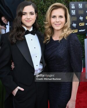 Abby Ryder Fortson Instagram - More pix @criticschoice with my Mom❤️ @christielynnsmith ❤️ 
.
❤️ Thank you @criticschoice for my nomination. ❤️ Truly honored. @margaretmovie @lionsgate ❤️ 
.
.
@jordan_grossman @dior @dannidoesit @thorssonamanda @betsyandadam