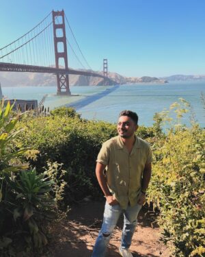 Abhay Jodhpurkar Instagram - 🌁✨
Golden dreams beneath the Golden Gate! 💛
🌉✨"

📸 : @fahadchowdhary