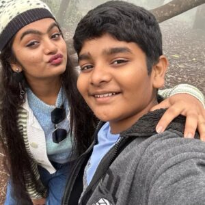 Abi Nakshathra Instagram - Happy Birthday chellakuttyyyyy...❤️😘🎂 Always stay blessed and be happy ❤️😘 you are not only my brother, my supporter, my second mom and my first best frd ever🥰💝💝 I can't equal your maturity bro..😅 Your birthday is a remainder of the precious gift of having you as my brother...😘😘😘 Love you lots bujjima...💝💝😘😘

#brotherlove #brothersisterlove #brothersisterbond #birthday #birthdaywishes #sisterlove #viralpost #viral #instapost