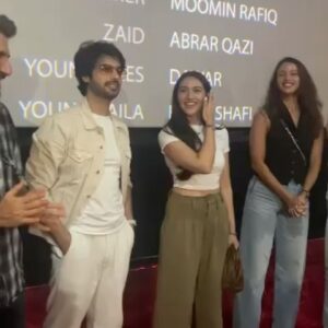 Abrar Qazi Instagram - This one’s really special to me.Laila Majnu was my very first acting project, making it close to my heart. Almost 7 years ago, we brought this story to life, but it didn’t quite find its place at the time. Now, to see it re-released and finally get the success it deserves is beyond words! It’s a dream realized not just for the actors, but for every single person who poured their heart and soul into this project. Grateful to the incredible team and all the fans who believed in our journey. Thank you for making this moment unforgettable 😊.#LailaMajnu #FullCircle #gratitude @balajimotionpictures @ektarkapoor #sajidali @imtiazaliofficial