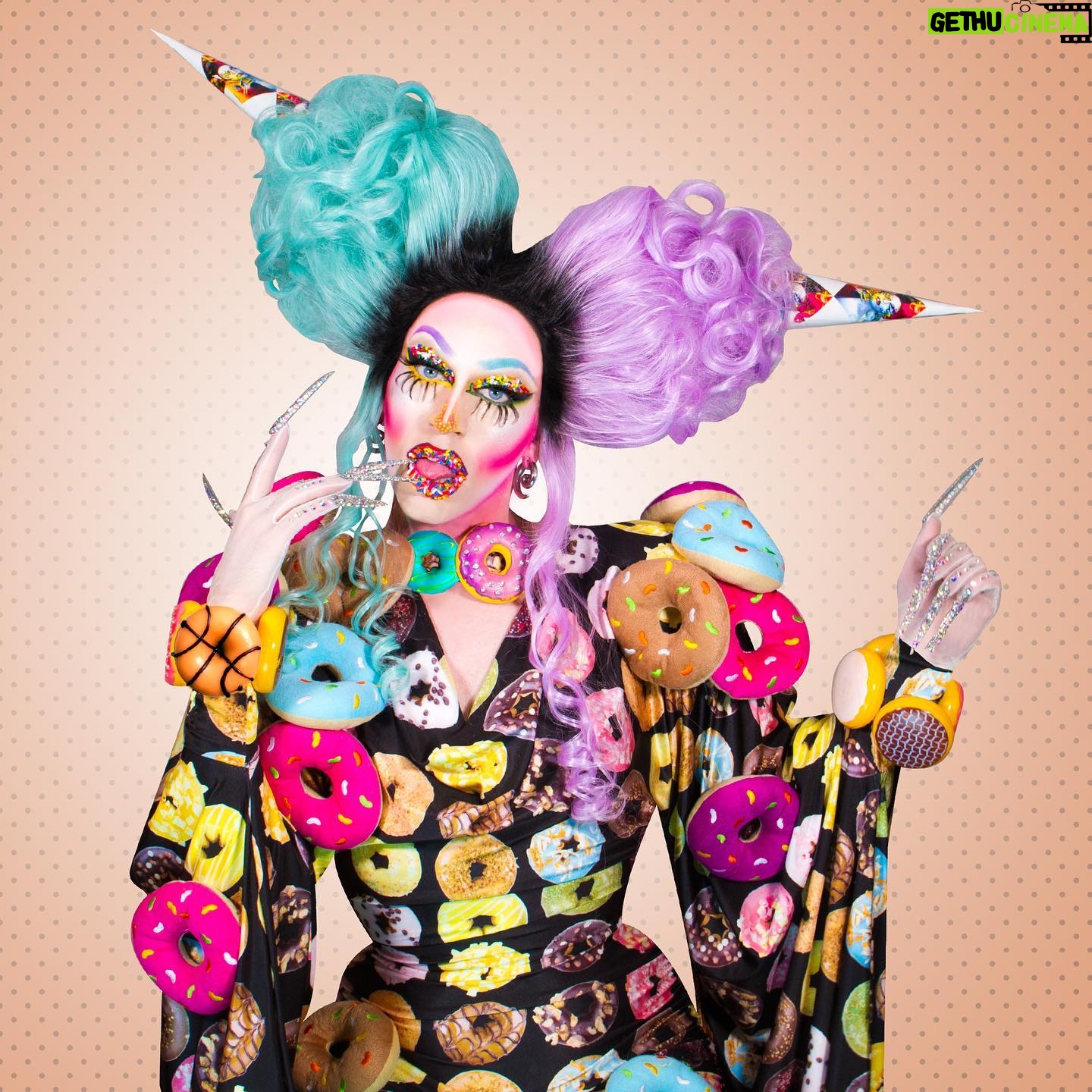 Acid Betty - 2K Likes - 🍩🍭🌈 Tasty Tuesday Vibes 🌈🍭🍩
✨ Wishing you all a TASTY Tuesday! 🌟🌈 Embracing the sweetness of life with a dash of whimsy and a sprinkle of fabulousness! 💖🍩🍭✨
Indulge in the delicious moments today and make them extra colorful! 🌈🍩💕 Whether it's savoring your favorite treat or spreading joy wherever you go 🎉💁♀️
Tag someone who needs a sprinkle of sweetness today and let's brighten up their timeline! 🌟💖👇
#TastyTuesday #SweetLife #WhimsicalVibes #CottonCandyHair #DonutDress #AcidBettyRocks