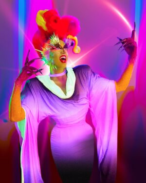 Acid Betty Instagram - 🐠Reimagining the Old Gregg NEON Realness challenge from RuPaul's Drag Race Season H8 with a twist of NEON Party Monster magic! 💫 Using the vibrant shades from the palette and the UV Liquid Liners Anarchy, Misfit, Disruptor, and Provocateur Purple to create my unique look. It's all about that UV reactive glam! 🎨💄and YES my look was UV reactive on the show @rupaulsdragrace unlike other queens 👀…

But wait, there's more! You can get your hands on the entire NEON Party Monster collection by entering our Mega Monster $1 raffle at unicornskincosmetics.com/raffle. The prize includes the palette, all 11 liquid liners, 15 piece Makeup Blitz Brushes with carrying case, and the 50-watt black light. Don't miss your chance to win this electrifying collection! Enter now and let's light up your makeup game! 🦄✨
•
💅🏻 🔥 And let's not forget about @vie.lette 's custom dragon nail gloves that I rock every day! These fierce claws are a total game-changer, adding a touch of rebellion to any look. 🐉💅✨

Feel the fantasy and slay like a monster with these one-of-a-kind creations. Tap into your inner fire and channel your inner dragon queen! 🔥🐲 #NailArt #CustomClaws #RebelChic
•
Hurry, the raffle ends on October 20, 2023, at 5 PM. Good luck and may the odds be in your favor! 🌟 #NeonPartyMonster #MakeupChallenge #RaffleTime #Countdown