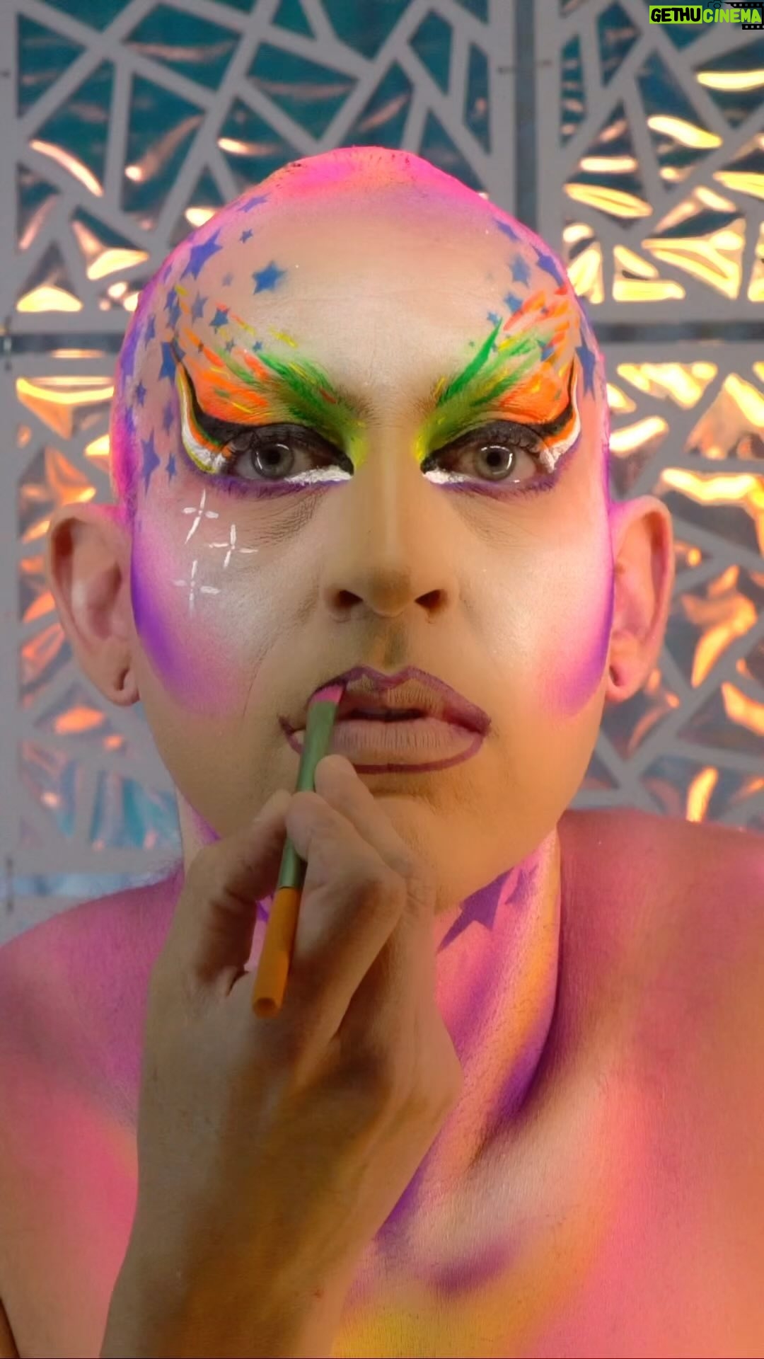 Acid Betty - 1.4K Likes - ✨ Part 2 of my NEON Party Monster transformation is HERE! 💄🎨 Learn how to make your lipstick UV reactive using the NEON Party Monster Pressed Pigment Palette – available exclusively at unicornskincosmetics.com! Get ready to glow like never before with the help of our Makeup Blitz Brushes! ✨🌈
P.S. Don’t forget to check out our latest $1 raffle at unicornskincosmetics.com/raffle, where the lucky winner will score the NEON Party Monster Pressed Pigment Palette, all 11 UV Reactive Liquid Liners, Haus of Acid’s 15 piece Makeup Blitz Brushes, AND a 50-watt blacklight! Enter now for your chance to win big! 🌟💥 #NeonPartyMonster #MakeupTransformation #UVReactiveLipstick #RaffleAlert