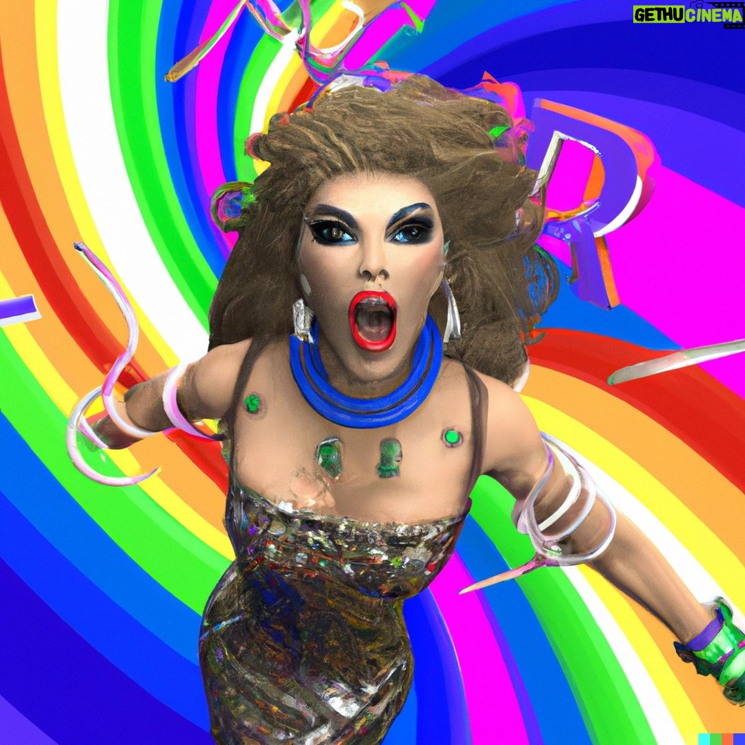 Acid Betty - 854 Likes - Photoshop AI unleashed chaos: Acid Betty caught in a 90's rainbow pride typhoon, proudly rocking fan-delivered patches, badges, and pins on the most vibrant coat ever! 🌈💥
Get ready for a nostalgic blast of pride! 🌀🌈💊☠️ Smells like Pride spirit is in the air!
Get ready to scroll through my baffling attempts at other AI-generated images. Brace yourself for a WTF-level of mind-bendingly terrible creativity! 😱🎨🙈