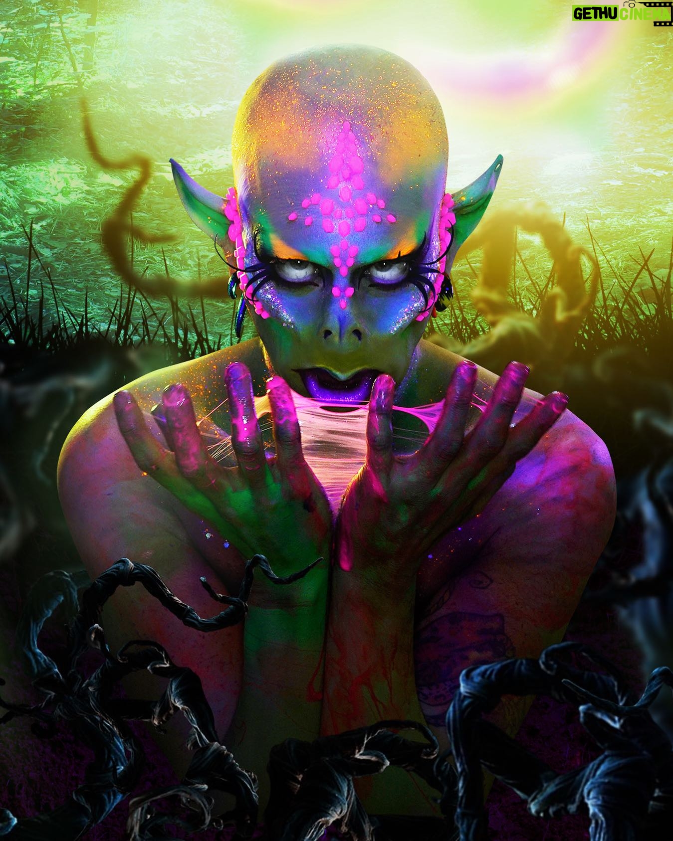 Acid Betty - 1.8K Likes - Me right now, gearing up for a spooktacular sneak peek! Get ready, because tomorrow, my biggest drop EVER is coming exclusively to those who've signed up for my newsletter... 🌟🔮 You won't want to miss the electrifying glimpse into the monstrous future it brings! Stay tuned, it's gonna be legendary. 🎃💄 #HalloweenSneakPeek #NewsletterHype #HausOfExcitement 🌈💫