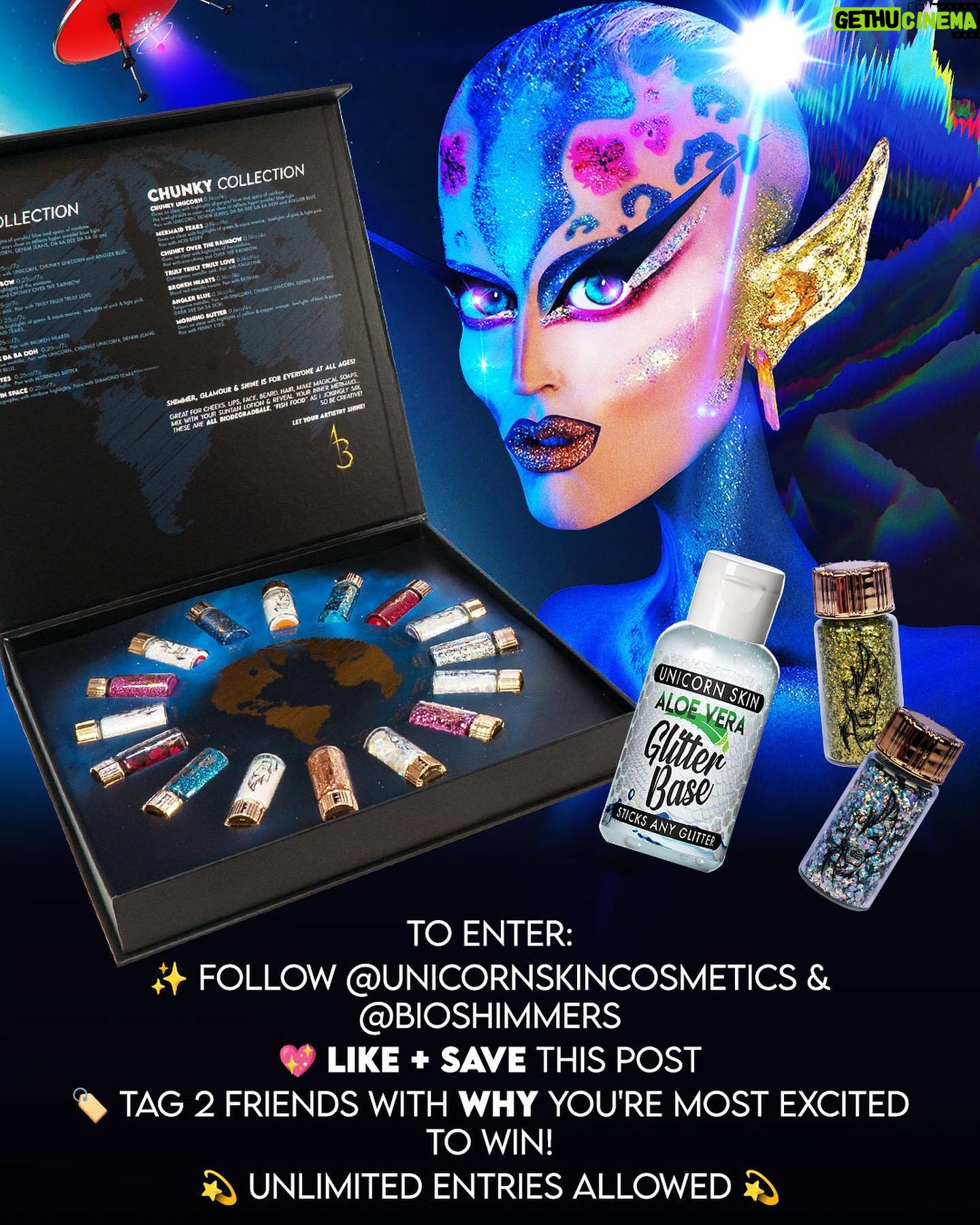 Acid Betty - 3.6K Likes - 🎉👽✨ Congratulations, magnificent extraterrestrial beings! 🎉👽✨ We come bearing splendid news from the realms beyond! 🌌💌
UPDATE: 📢 We are overjoyed to announce that we now have three illustrious winners! 🎉🥇🥈🥉 To unveil additional victors, keep your keen alien eyes fixed on the esteemed accounts @bioshimmers and @unicornskincosmetics. 👀👽✨
Let us honor the triumphant three whose accounts have graced our cosmic contest: 🏆👾✨
1. @missevitaloca
2. @freak_e_dancer
3. @babz_denomad
If you find yourself without a message from us, fear not, dear winners! It is likely because you need to bestow upon us the sacred approval of your friend request or perchance our message has been exiled to the depths of your digital wasteland! How dare it! 😱🗑️
Nevertheless, congratulations resonate throughout the cosmos, reverberating in joyous waves to all the winners! 🌌🎉✨