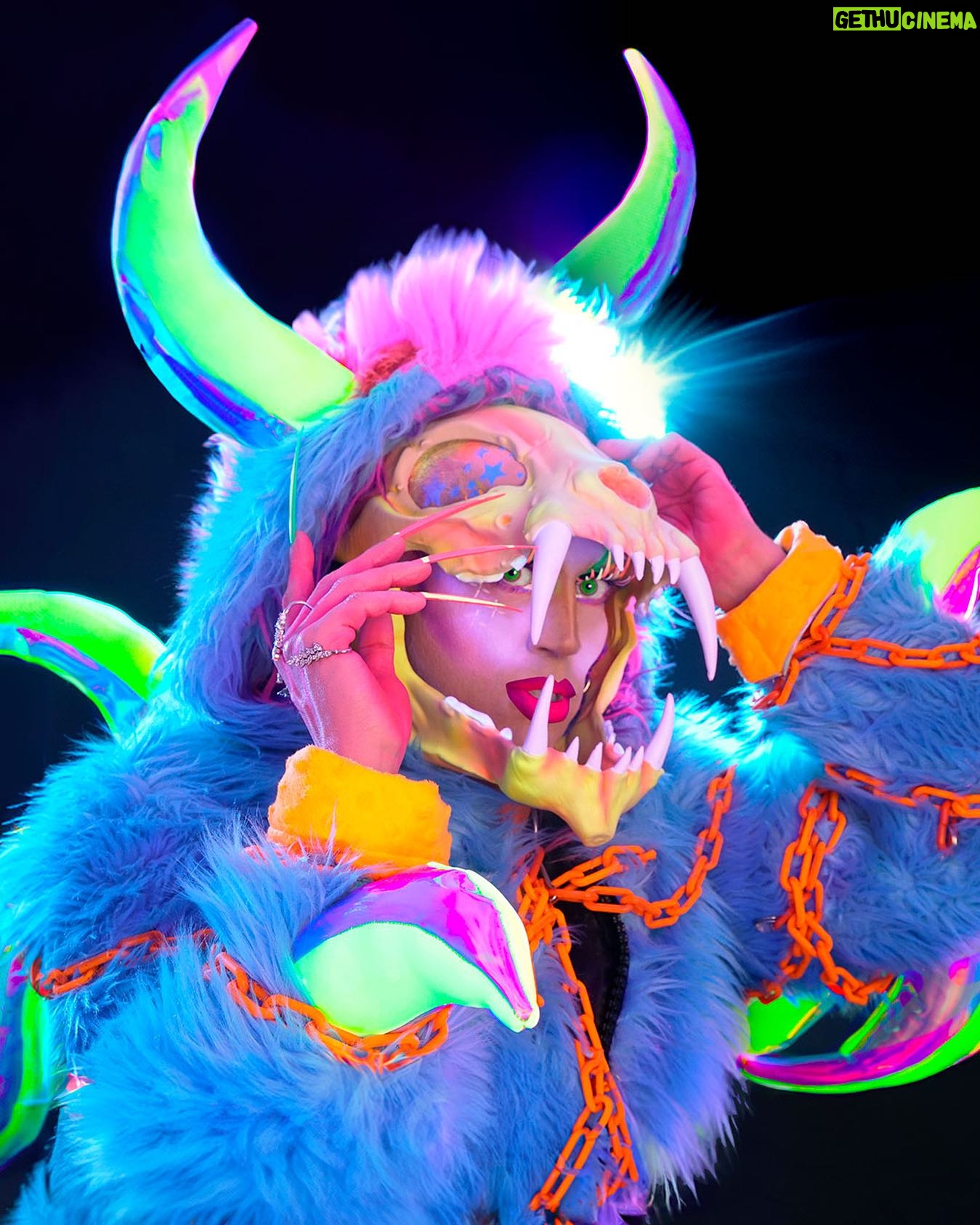 Acid Betty - 4.5K Likes - 🐺 Grandma, what fluorescent teeth you have! 🌈
✨
Have you checked out the newest, baddest collection in town – the NEON Party Monster?! 🎉 It's my very first palette, and it's a total game-changer! 🌈
This epic collection includes:
11 mesmerizing UV-reactive liquid liners
A fabulous 15-piece brush set
And if you're a super freak like us, a 50-watt black LED blacklight to light up your life! 💡
Get ready to unleash your inner party monster with this electrifying lineup! Visit unicornskincosmetics.com @unicornskincosmetics to grab yours now. 🦄✨ #NeonPartyMonster #MakeupMagic #UnicornSkinCosmetics