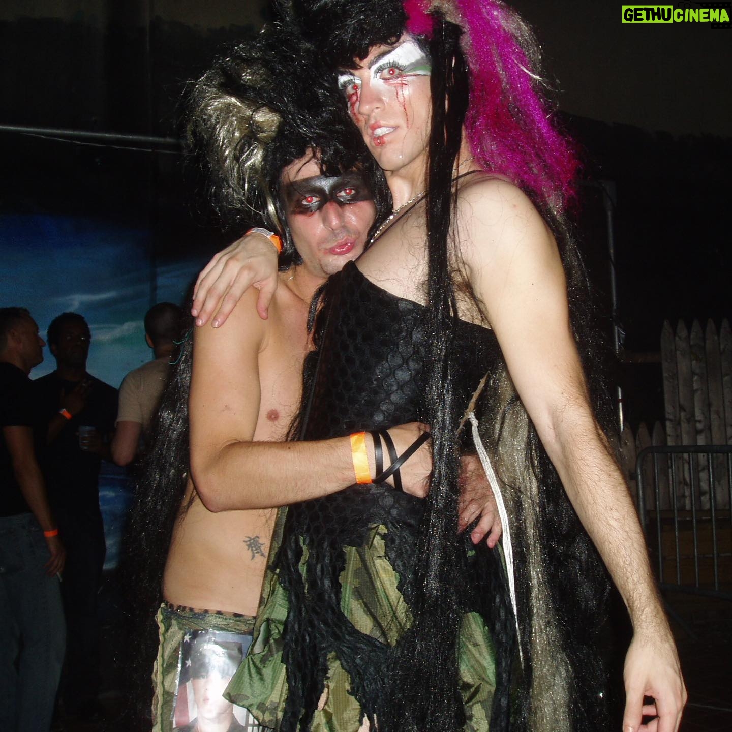 Acid Betty - 5.6K Likes - I met a guy at every @misssherryvine show who quickly became one of my dearest and best friends. I'll never forget the day I saw his faux hawk, and I thought to myself, 'I want to wear that and dress up with you next week.' That moment marked the beginning of what is now known as Acid Betty (there’s a photo him putting me in his first hawk piece, I was LIVING!).
Marec was not only my personal hairdresser but also my closest friend and the ultimate party companion. He taught me everything I know about hair and is the creator of my signature mohawk and wiglets, as I fondly call them.
Getting older has its challenges, but perhaps the toughest part is losing the friends and companions who have been with us through the years. I used to take photos like crazy before cameras were part of our phones (haha), and I've dug up some early snapshots of us. Those were the days when we'd experiment with hair and makeup and parade around the clubs like a couple of wild fools!
Marec, I miss you more than words can express. You will always be in my heart, and I'll forever cherish the memories we created together. I love you, Acid Sharek!