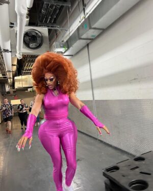 Acid Betty Instagram - 🌈 Loved being in the midst of Mara's adoring fans as she reigns supreme as a gay icon! 💖 The energy was electric, and her fierce mirror ball nail gloves by the talented artist @vie.lette were the perfect accessory for her glamorous transformation. ✨ Her head may have gotten bigger, or maybe it's the fabulous wig by @_hairwitch and that stunning new body-ody ody ody! 🔥 Another Pride helping the mesmerizing fierce diva! 💅 #MaraTheGayIcon #ProudFan #MirrorBallMagic #NailGoals #WigGoals #BodyGoals #hausofacid 

Repost from @mattymaggiacomo
•
THE PREP 💅🏻 When you’re a gay icon…you need to act like one. 📸 @travis.nyc
