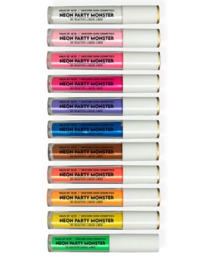 Acid Betty Instagram - 🌟 Unleashing the Neon Beast! 🌟

Get ready to immerse yourself in a world of electrifying colors and UV sorcery as we proudly present the official launch of our Neon Party Monster collection, exclusively at unicornskincosmetics.com! From bold pigments to hypnotic UV liquid liners, we've got everything you need to light up the night like a true rebel. 🎨💄✨

Swipe through to catch a glimpse of these UV-reactive wonders that will ignite your inner club kid and unleash your rebellious spirit. 😍🌈

But the party doesn't stop here! Join us TONIGHT at 8 PM EST for an Instagram Live event where we'll spill the insider secrets, share exclusive tricks, and even GIVEAWAY some of these fierce Neon Party Monster goodies! 🎉✨

Don't miss out on this UV extravaganza, and remember to tune in tonight for a chance to win. Mark your calendars, set your alarms, and let's turn the night into an unforgettable rebellion! 🎶🕺🌌

#NeonPartyMonster #OfficialLaunch #InstagramLive #UVExtravaganza #RebelWithColors