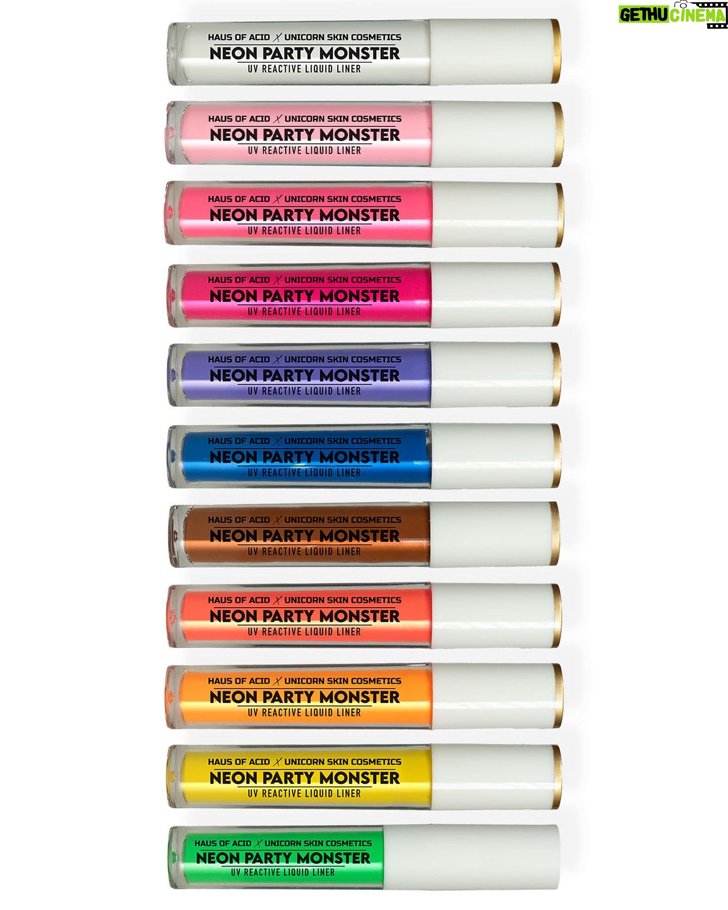 Acid Betty - 1.1K Likes - 🌟 Unleashing the Neon Beast! 🌟
Get ready to immerse yourself in a world of electrifying colors and UV sorcery as we proudly present the official launch of our Neon Party Monster collection, exclusively at unicornskincosmetics.com! From bold pigments to hypnotic UV liquid liners, we've got everything you need to light up the night like a true rebel. 🎨💄✨
Swipe through to catch a glimpse of these UV-reactive wonders that will ignite your inner club kid and unleash your rebellious spirit. 😍🌈
But the party doesn't stop here! Join us TONIGHT at 8 PM EST for an Instagram Live event where we'll spill the insider secrets, share exclusive tricks, and even GIVEAWAY some of these fierce Neon Party Monster goodies! 🎉✨
Don't miss out on this UV extravaganza, and remember to tune in tonight for a chance to win. Mark your calendars, set your alarms, and let's turn the night into an unforgettable rebellion! 🎶🕺🌌
#NeonPartyMonster #OfficialLaunch #InstagramLive #UVExtravaganza #RebelWithColors