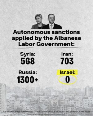 Adam Bandt Instagram - Labor have placed zero sanctions on Israel’s Prime Minister or his Government’s for its genocidal assault on Gaza.

That’s despite applying thousands of sanctions on other individuals and entities since taking office.

Why are there consequences for some, but not for Netanyahu?

Countries like the UK, France, Chile, Türkiye - even the United States - have put sanctions in place.

Australia should too. There is no excuse.