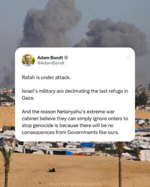 Adam Bandt Instagram - #AllEyesOnRafah