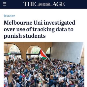 Adam Bandt Instagram - These students bravely forced the university to disclose its relationships with weapons manufacturers tied to genocide in Palestine. 

They deserve to be honoured, not punished. 

Peaceful protests has a home on campus.