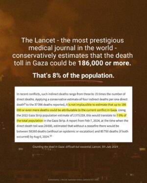 Adam Bandt Instagram - 9 months. 40,000  killed. 21,000 children lost, buried or detained. 2 million people displaced. 158 media personnel murdered. Whole cities destroyed. 

This genocide cannot continue.

What will it take for Labor to act?