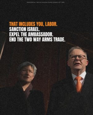 Adam Bandt Instagram - The international community must come together and sanction Israel.

End the invasion, end the genocide and end the occupation.