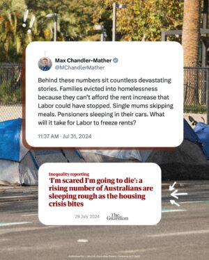 Adam Bandt Instagram - Labor had the power to freeze rents through National Cabinet. Instead they chose to spit in the face of Australia’s 7 million renters & lock in unlimited rent increases. 

Today’s CPI data is the consequences. Rents (7.3%) are increasing at close to twice the rate of inflation (3.8%) 🤯