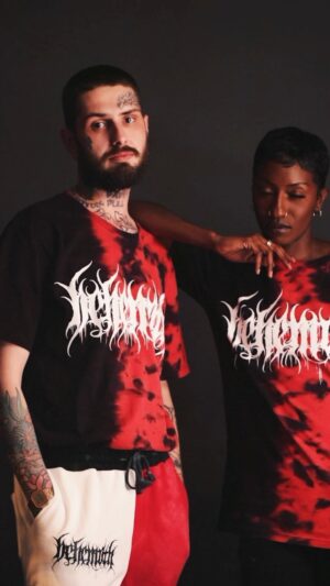 Adam Darski Instagram - Behemoth x @shiborithreads - our custom cut & sew garment set is available NOW for a limited time. This is our first ever collaboration and it will go FAST.
