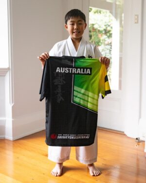 Adam Liaw Instagram - Incredibly proud of this kid. Just 10 years old and heading off to represent Australia in karate at the Dream International Championship tournament in Tokyo this week. Best of luck to the entire Australian squad!