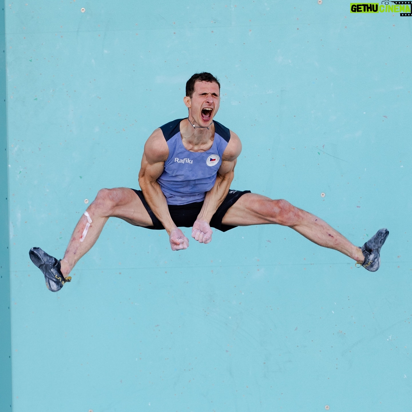 Adam Ondra - 87.1K Likes - The top.
The jump.
The bounce.
The scream.
@adam.ondra 🇨🇿 concluded his first semi-final phase in style, topping M4 and securing fifth place.
#WorldClimbing #ClimbToParis #Olympics #Paris2024
📷 @lenadrapella @janvirtphotography