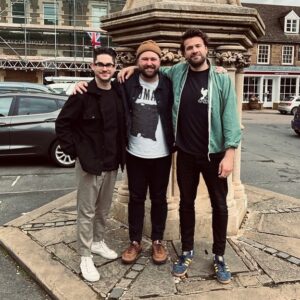 Adam Prendergast Instagram - got to spend some time with my favourites this morning. ILY @joeaclegg & @sifrancis 🖤🖤
