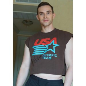 Adam Rippon Instagram - Hello and welcome to my TED Talk on why I personally believe that we should wear more crop tops in the office and work place.