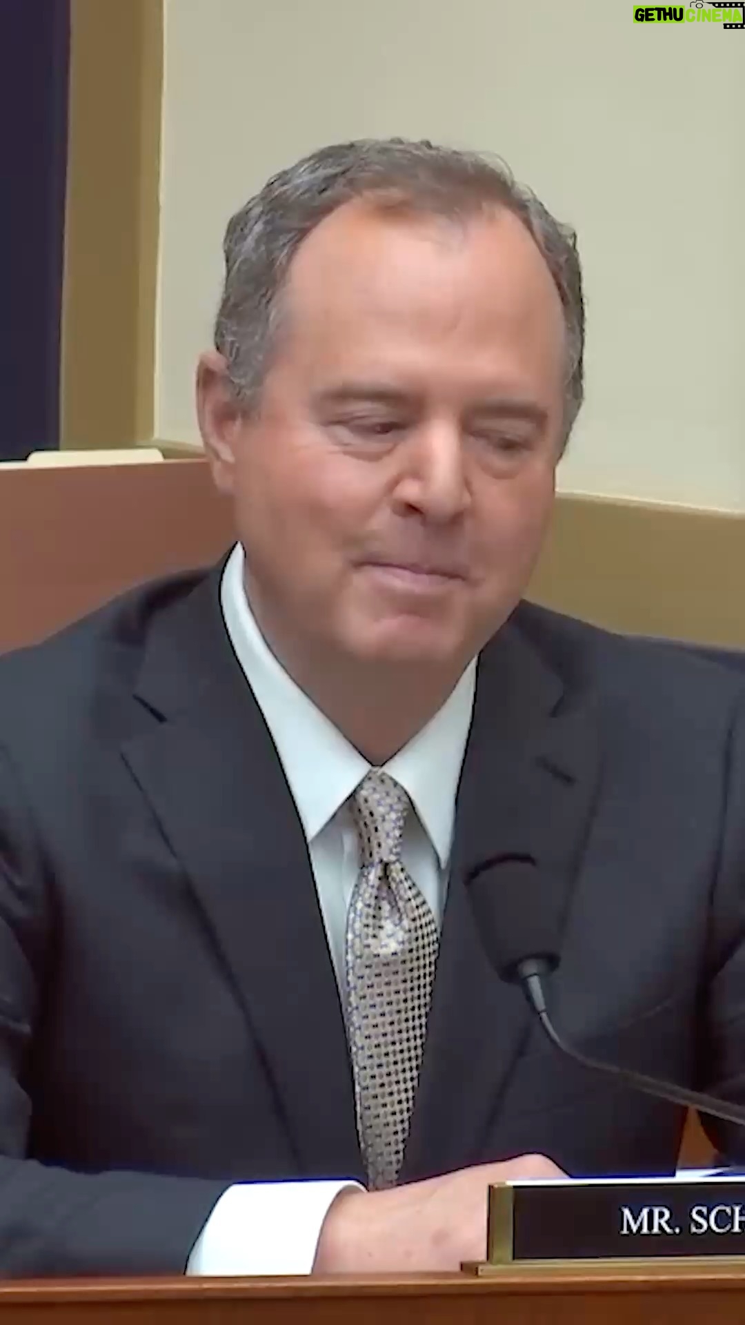 Adam Schiff - 11.6K Likes - During the hearing with FBI Director Wray, Republicans challenged the Bureau’s hiring standards.
So it was appropriate for me to ask the Director:
Would someone with 34 felonies would pass a background check?
The answer will not surprise you.