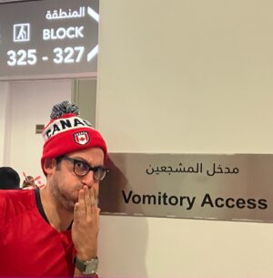 Adam Tsekhman Instagram - The World Cup! An emotional rollercoaster that grips the planet. This was the story of Canada v. Croatia. Ups and downs galore!  @fifaworldcup @canadasoccer @croatia.nationalteam 📸 @singerdental