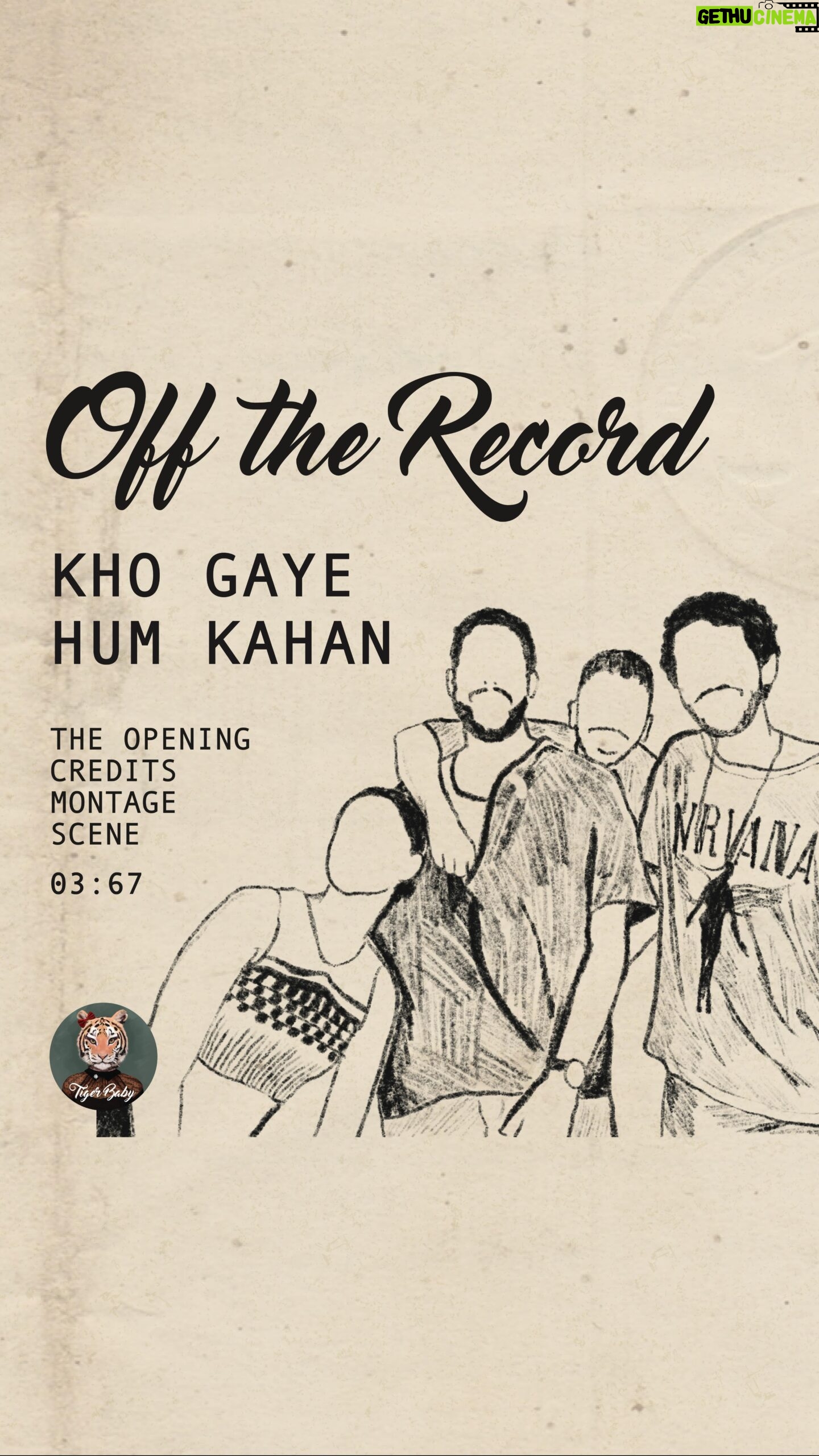 Adarsh Gourav - 69.7K Likes - Off The Record with the Gang | Kho Gaye Hum Kahan | The Opening Credits Montage Scene
...........................................................
A Netflix Film: Kho Gaye Hum Kahan
Directed By: Arjun Varain Singh
Produced By: Tiger Baby and Excel Entertainment’s Ritesh Sidhwani and Farhan Akhtar
Written By: Tiger Babies Zoya Akhtar & Reema Kagti, Arjun Varain Singh
Title Montage By: @harkat.studios